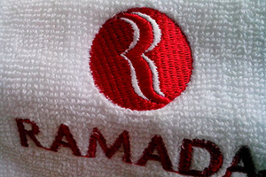 100% cotton hotel bath towel sets and bathrobes enjoyed by RAMADA guests
