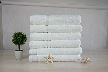 Luxury high quality factory price white 100% cotton bath towels