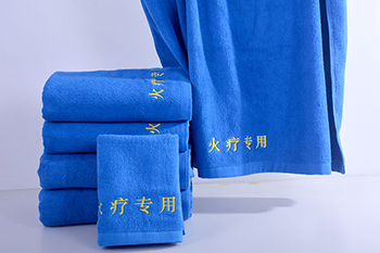 High quality cheap wholesale plain weave embroidery 100% cotton high temperature resistant towel