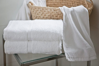 Wholesale hotel towels luxury satin white 100% cotton hotel towel