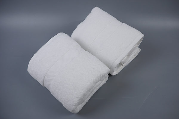 Pakistan cotton bath towels,plain white hotel towels with dobby