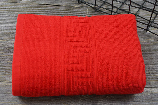 Wholesale Jacquard Woven Towel 100% Cotton Plain Dyed Hand towel